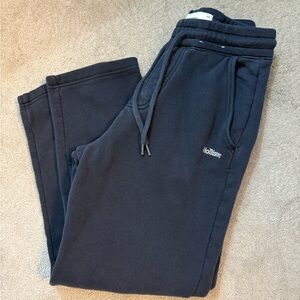 Hollister Men's Dark Blue Baggy Relaxed Sweatpants XS
